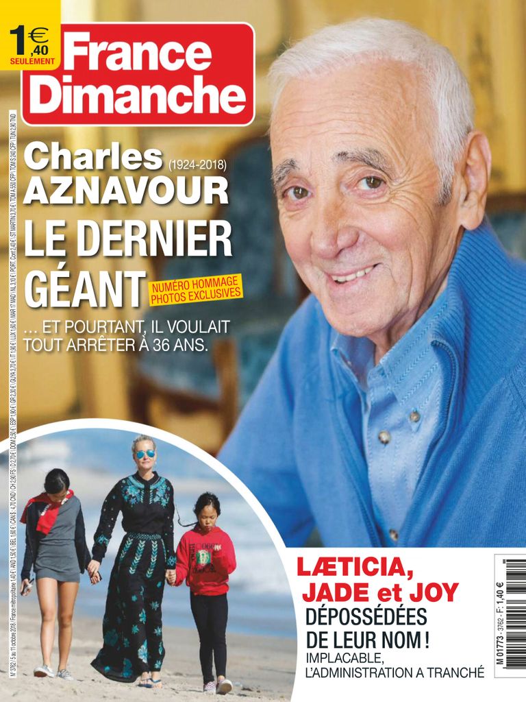 France Dimanche – 05 Octobre 2018