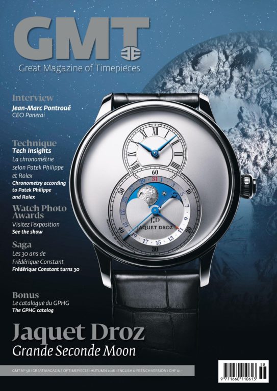 GMT, Great Magazine Of Timepieces (French-English) – October 21, 2018