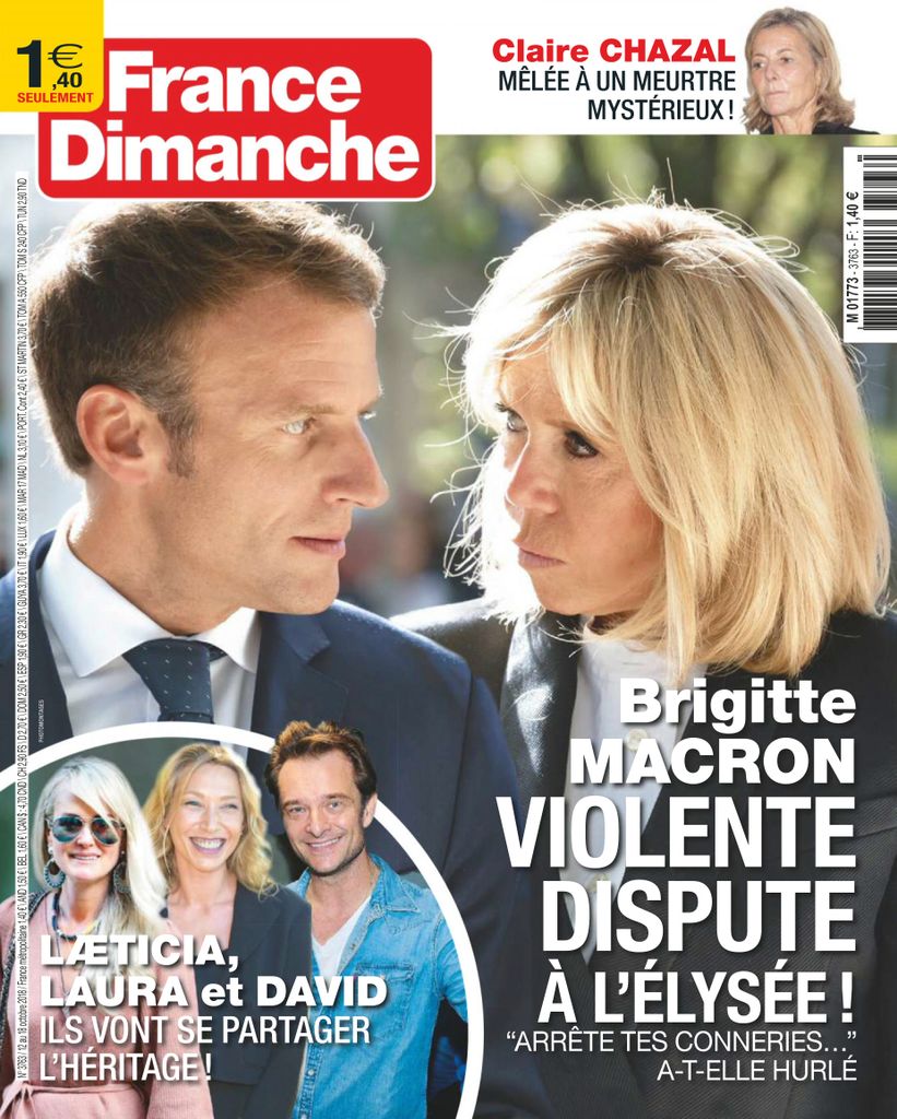France Dimanche – 12 Octobre 2018