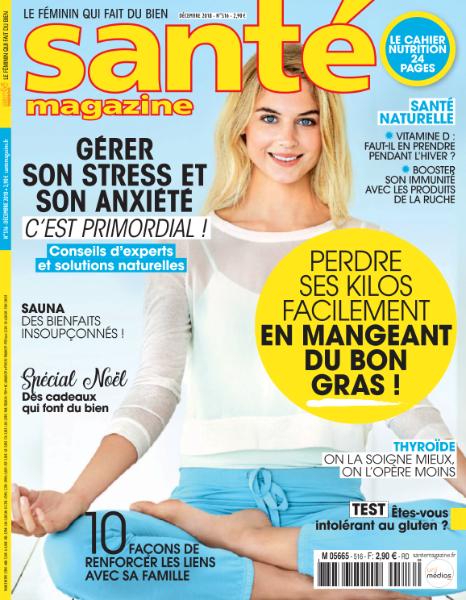 Santé Magazine – Décembre 2018