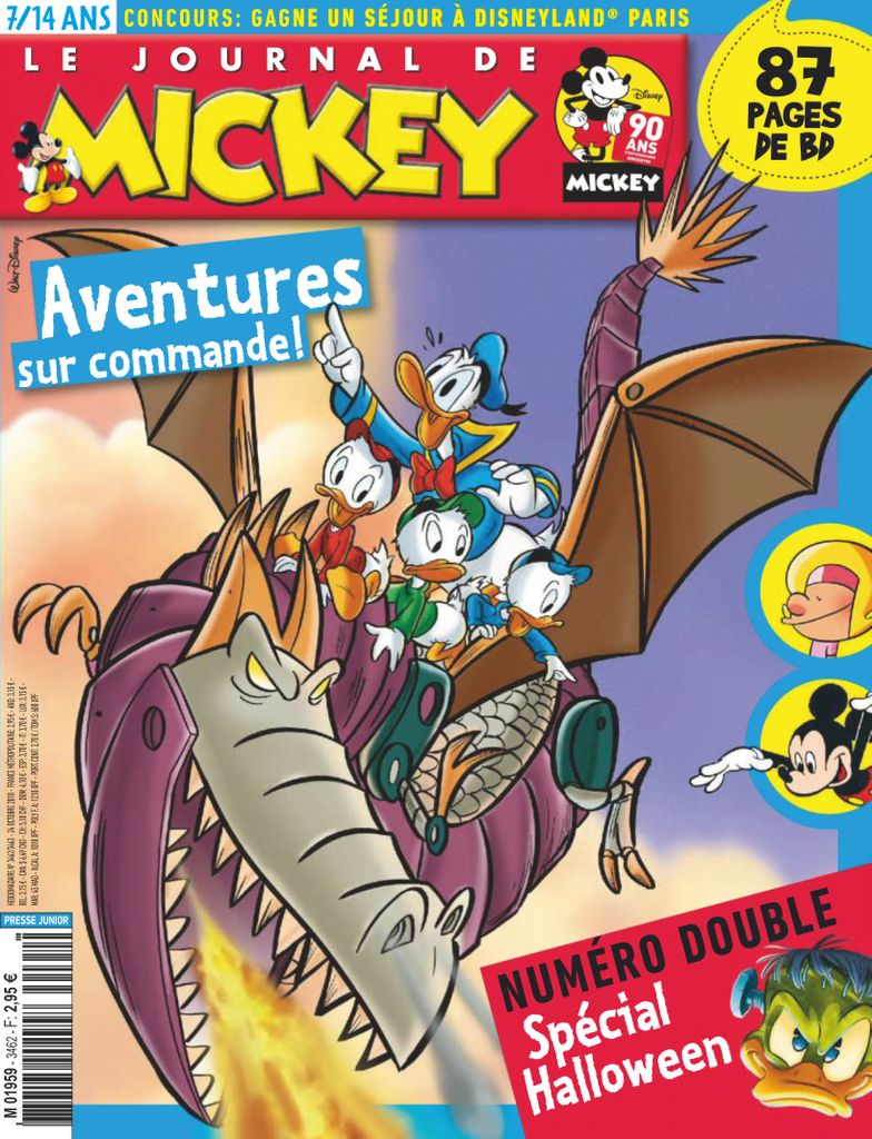 Le Journal De Mickey – 24 Octobre 2018