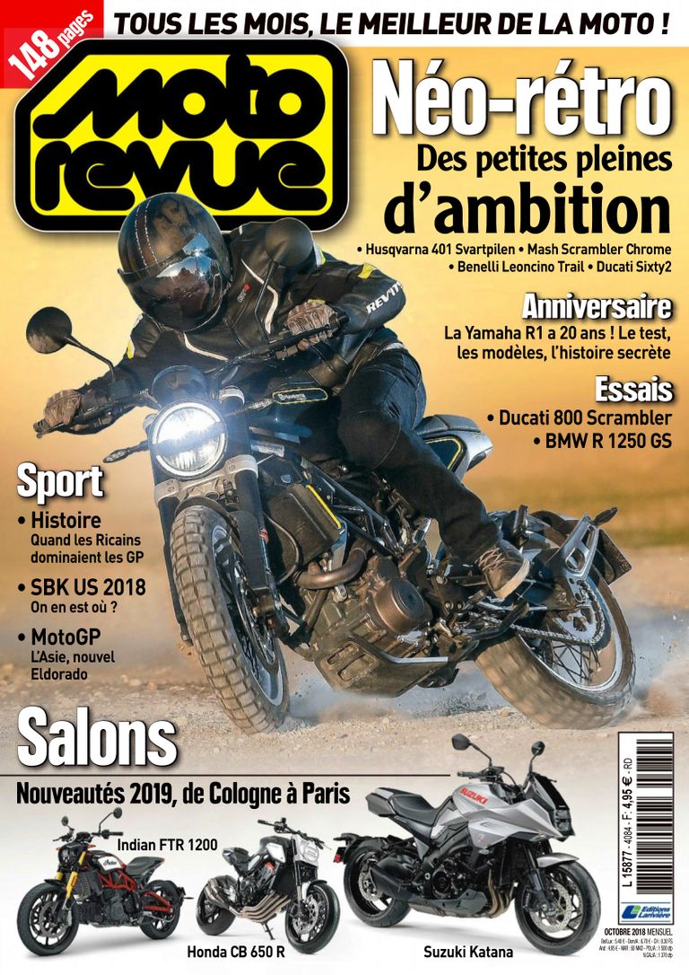 Moto Revue – 01 Octobre 2018