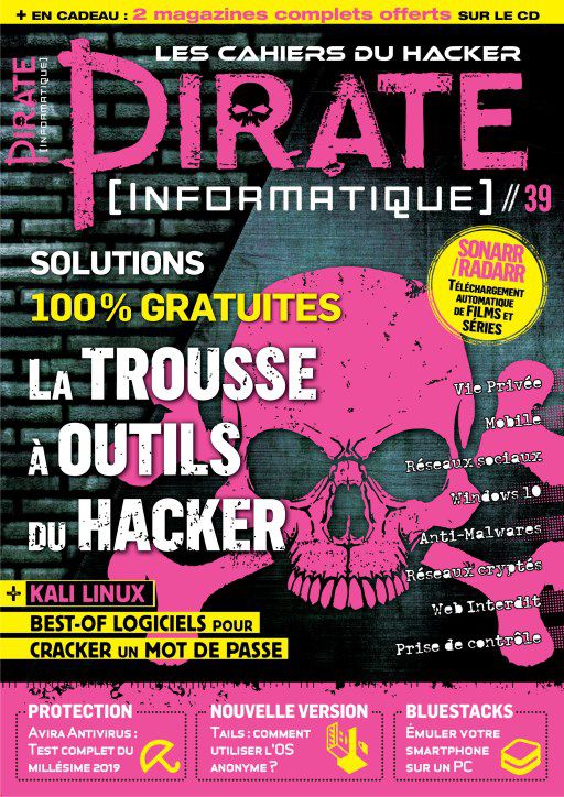 Pirate Informatique – Novembre 2018 – Janvier 2019