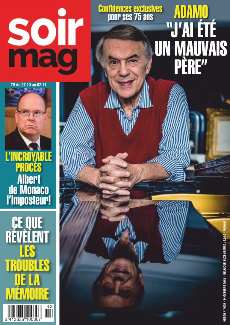 Le Soir Magazine – 24 Octobre 2018