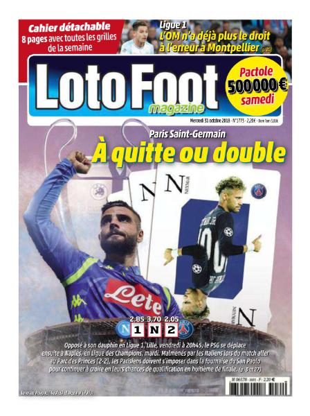 Loto Foot Magazine – 31 Octobre 2018