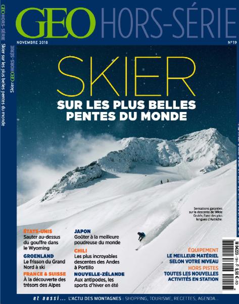 GEO Hors-Série Skier – Novembre 2018