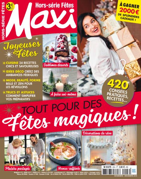 Maxi Hors-Série Fêtes – Novembre-Décembre 2018