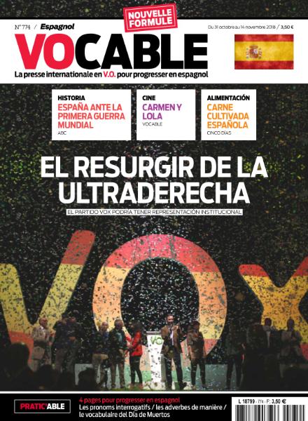 Vocable Espagnol – 31 Octobre 2018