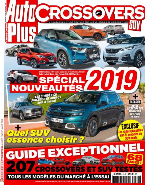 Auto Plus Hors-Série Crossovers – Janvier-Mars 2019