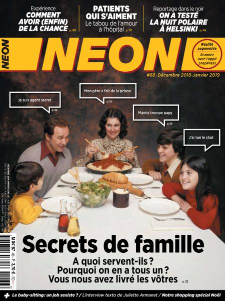 Neon France – Décembre 2018 – Janvier 2019