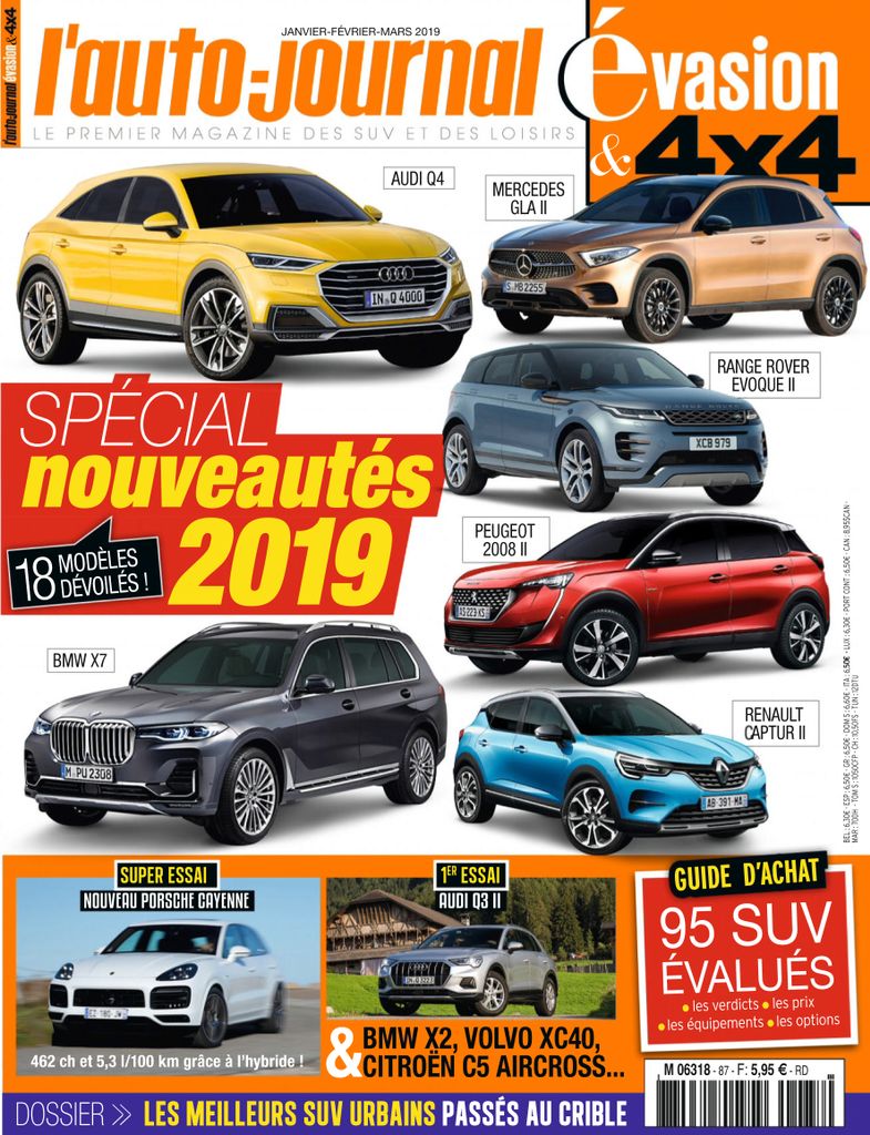 L’Auto-Journal 4×4 – Janvier 2019