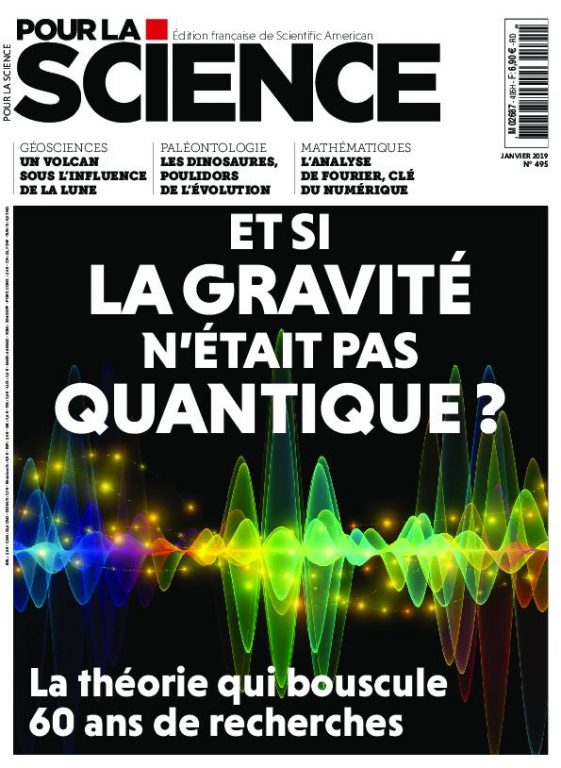 Pour La Science – Janvier 2019