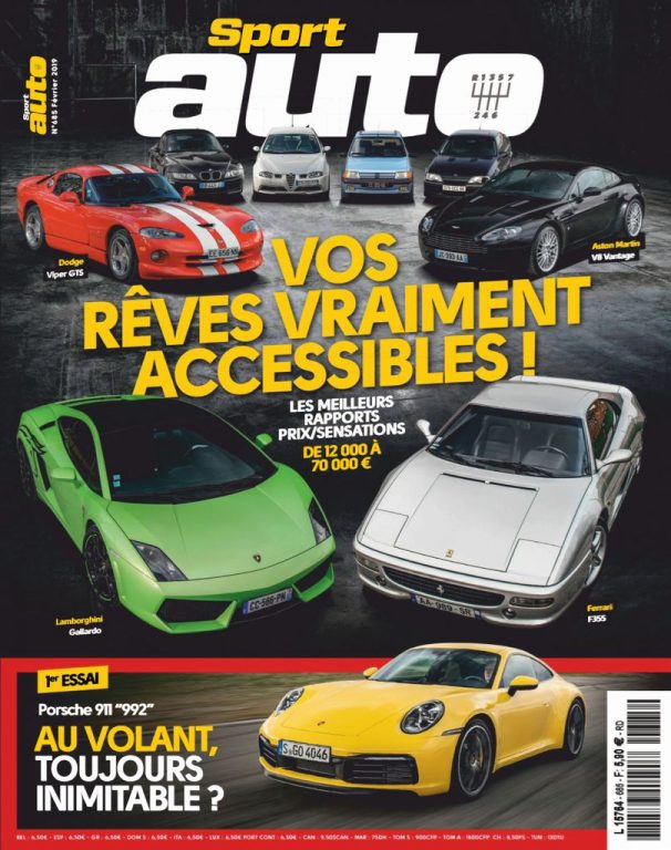 Sport Auto France – Février 2019