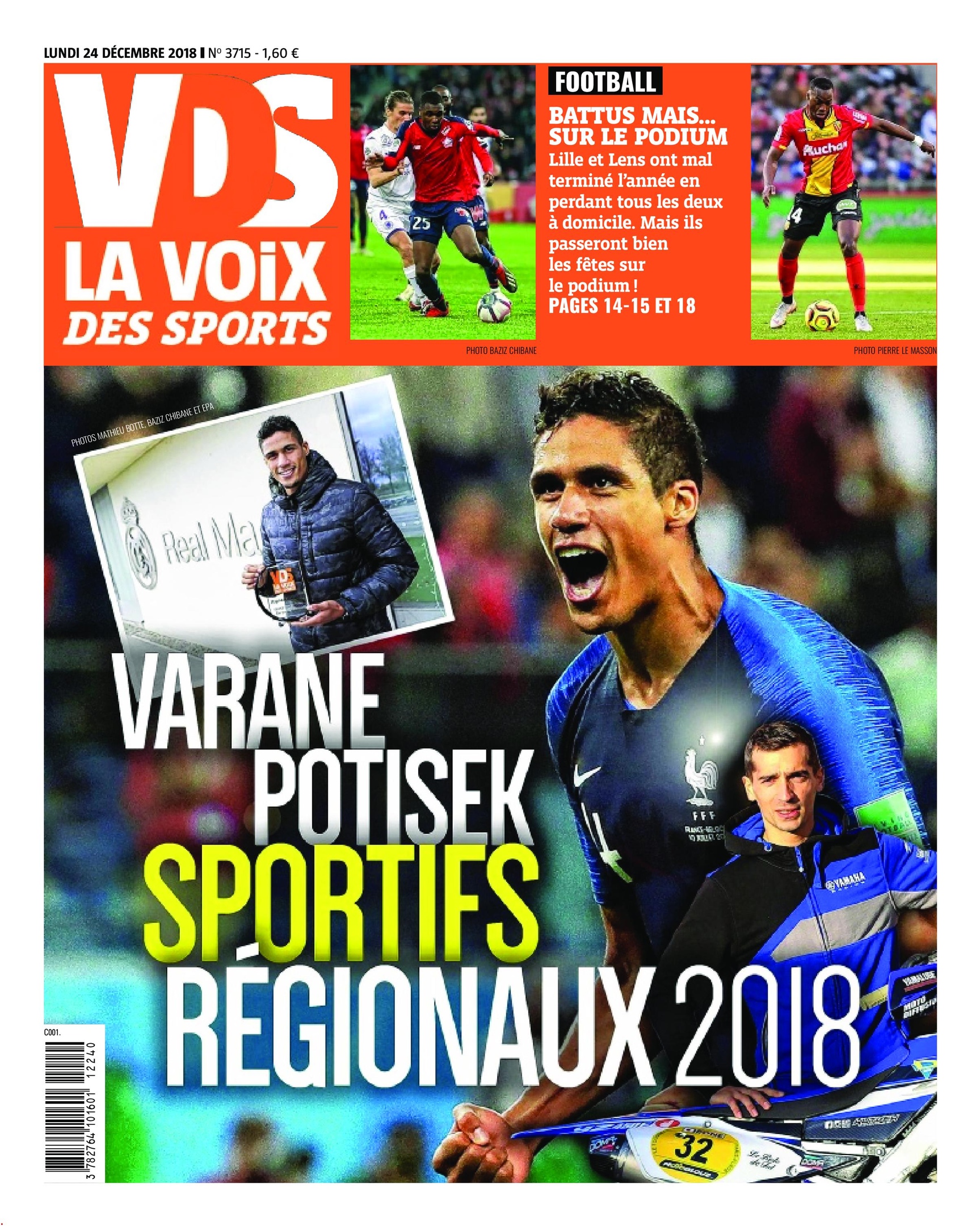 La Voix Des Sports Flandres – 24 Décembre 2018