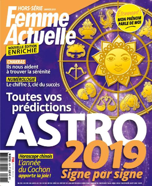 Femme Actuelle Hors-Série Astro – Janvier 2019