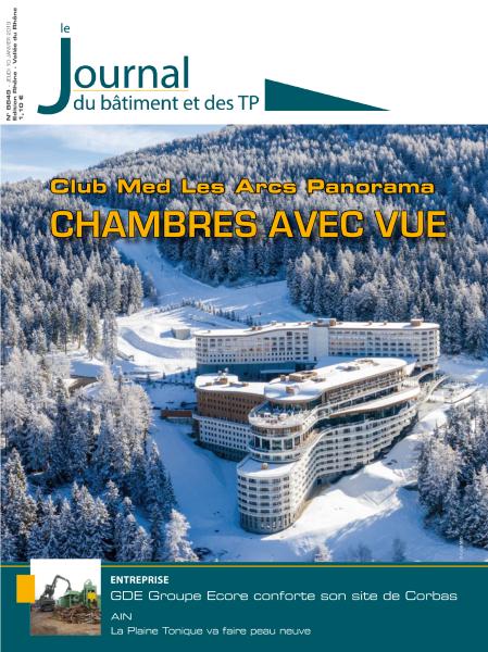 Le Journal Du Bâtiment Et Des TP – 10 Janvier 2019