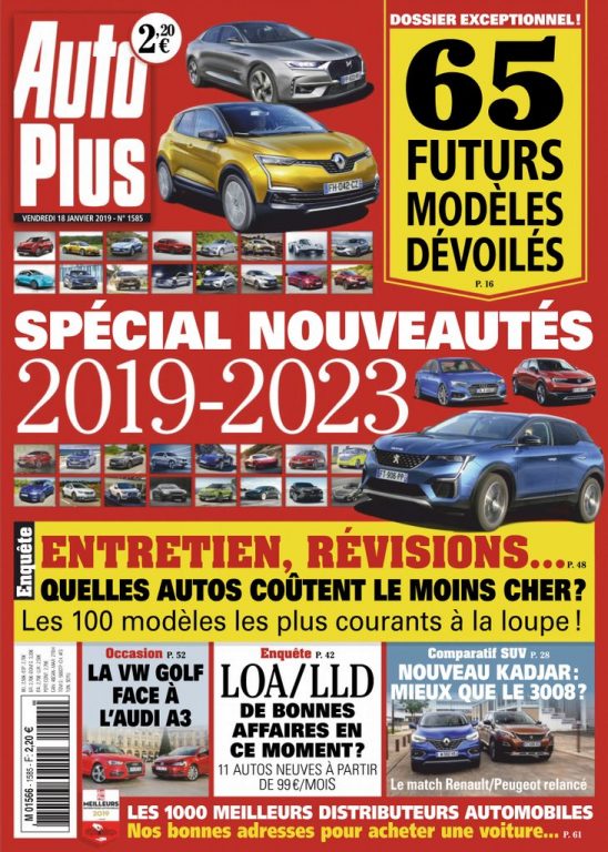 Auto Plus France – 18 Janvier 2019