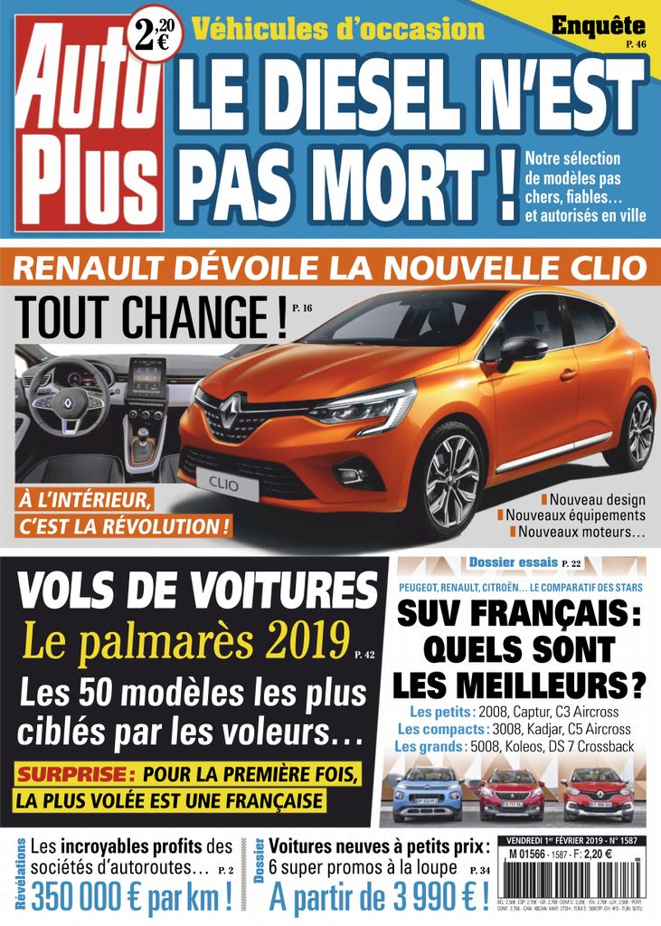 Auto Plus France – 01 Février 2019