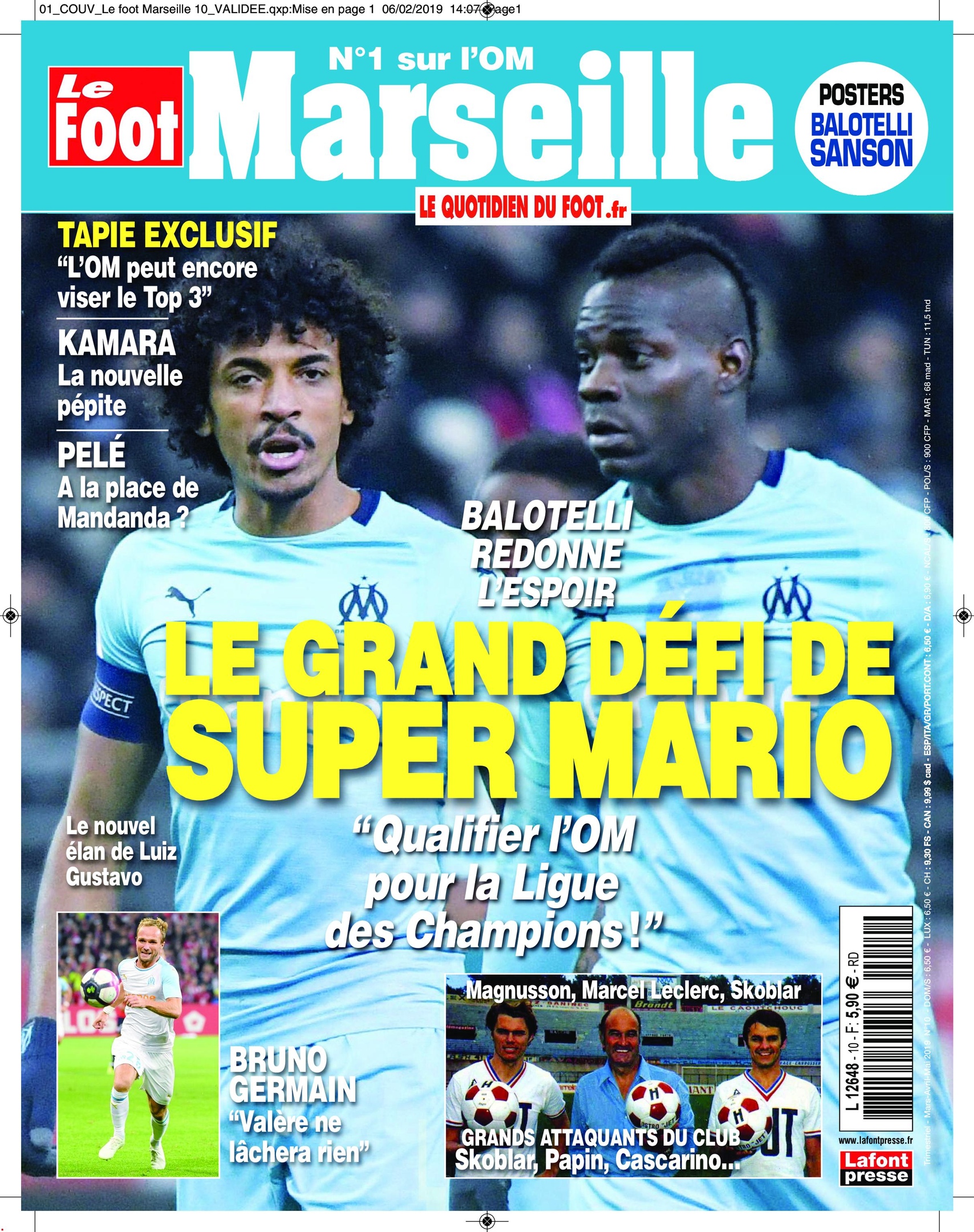 Le Foot Marseille Magazine – 16 Février 2019
