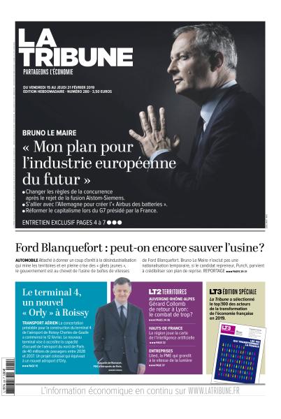 La Tribune – 15 Février 2019