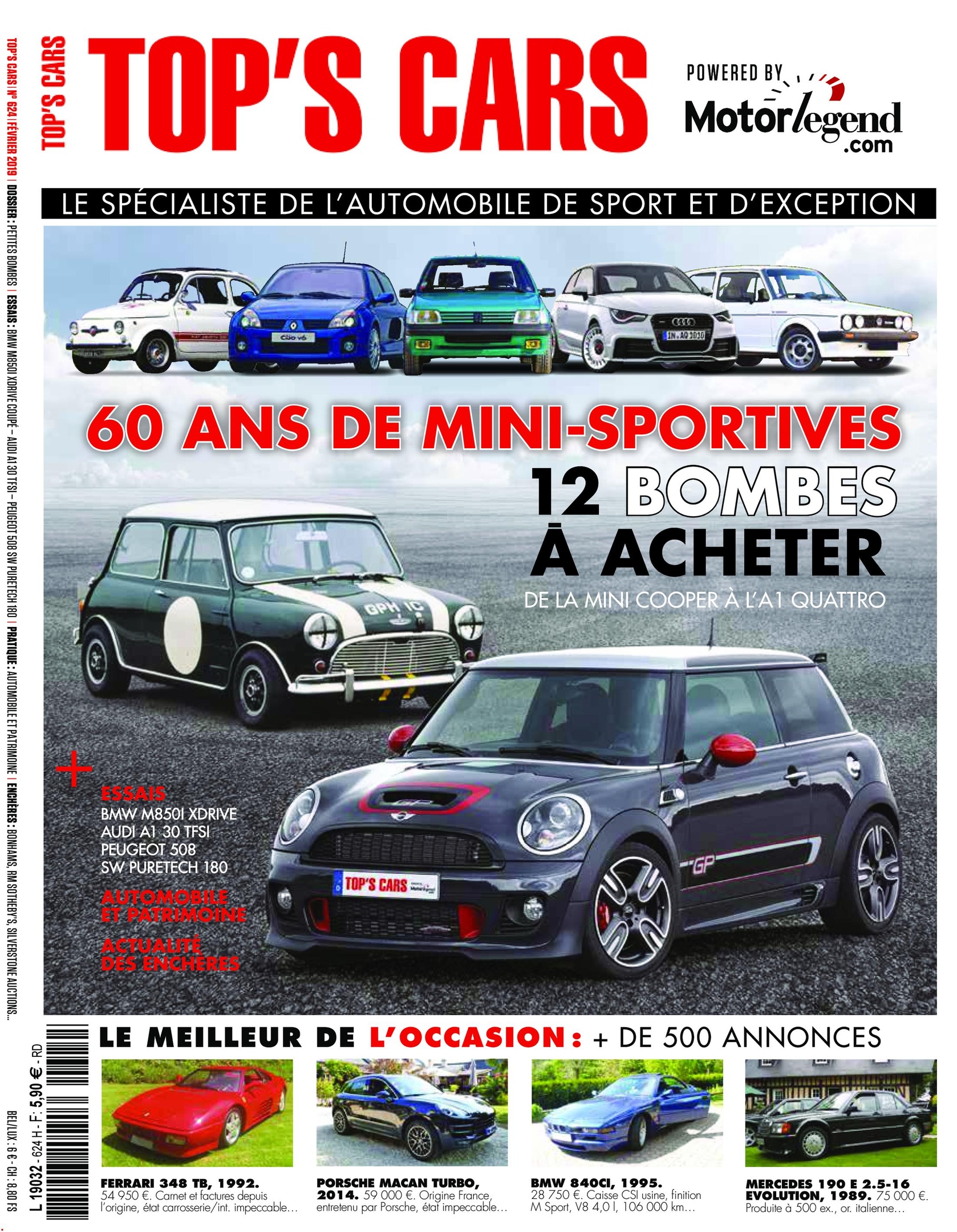 Top »s Cars Magazine – 31 Janvier 2019