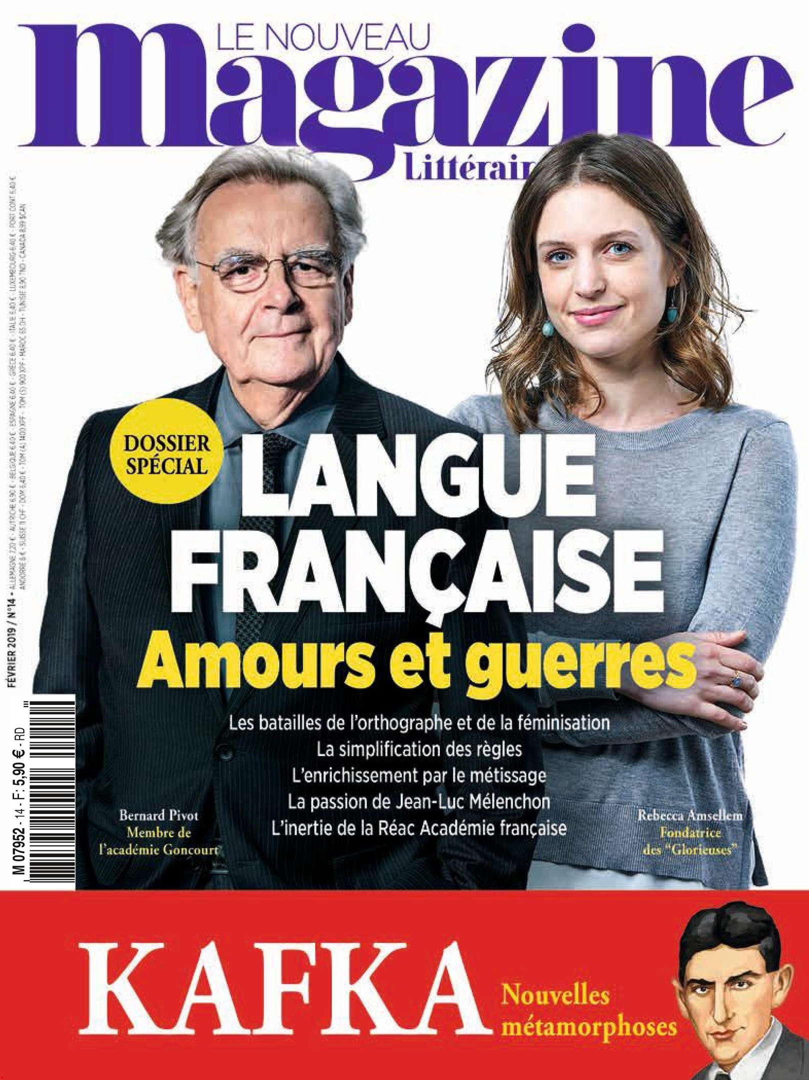 Le Nouveau Magazine Littéraire – Février 2019