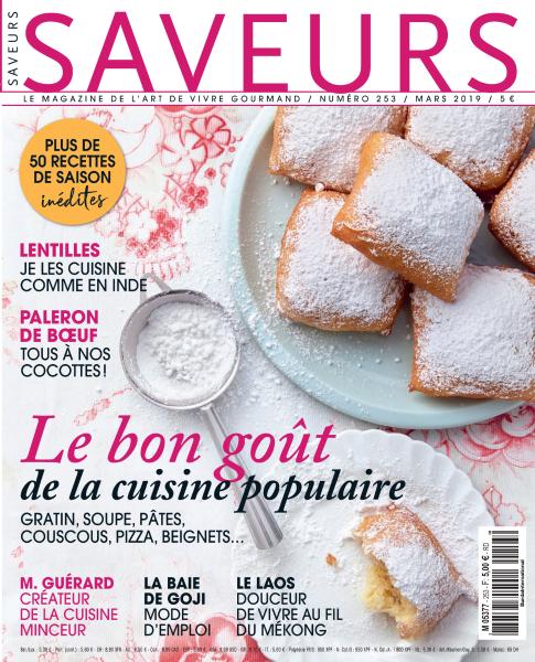 Saveurs France – Mars 2019