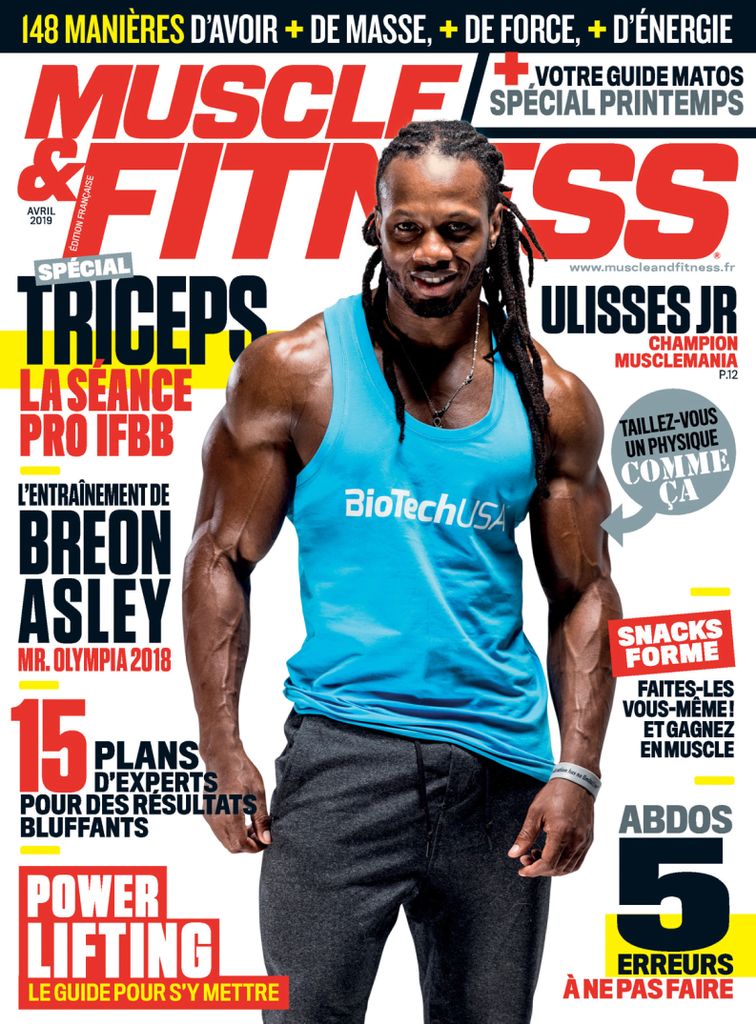 Muscle & Fitness France – Avril 2019