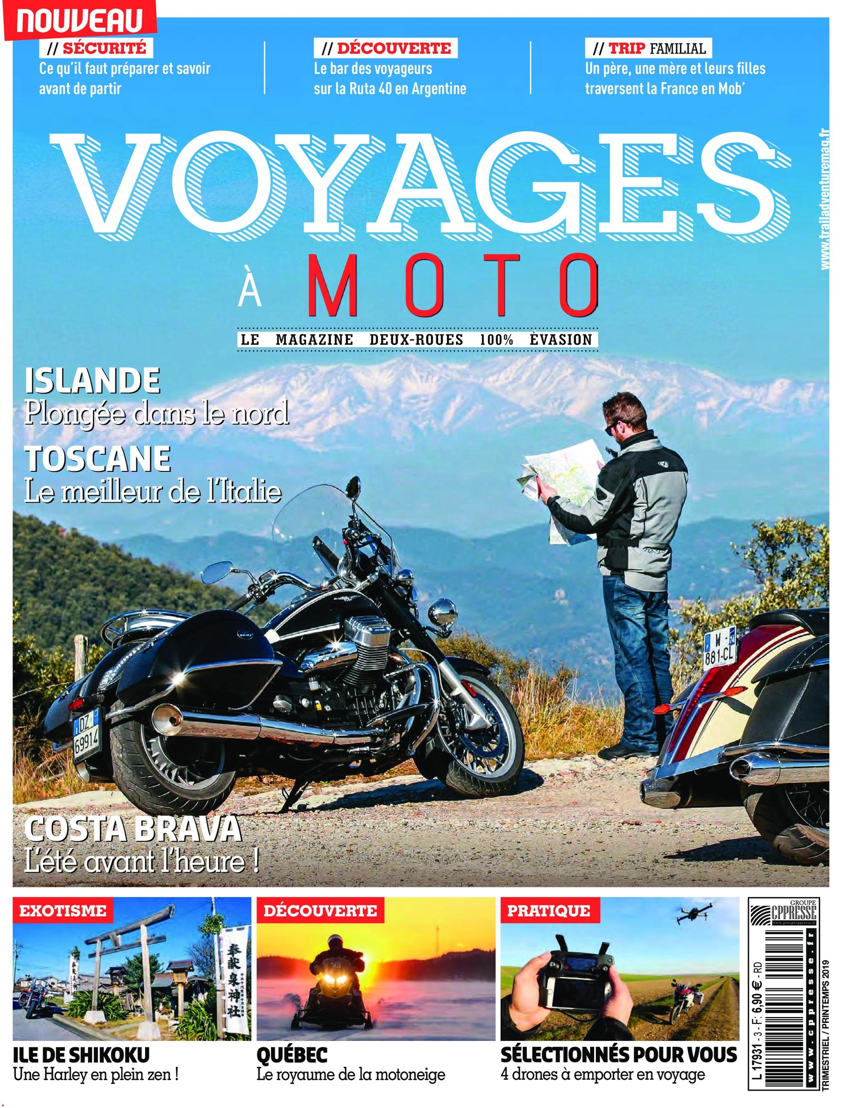 Voyages à Moto – Printemps 2019