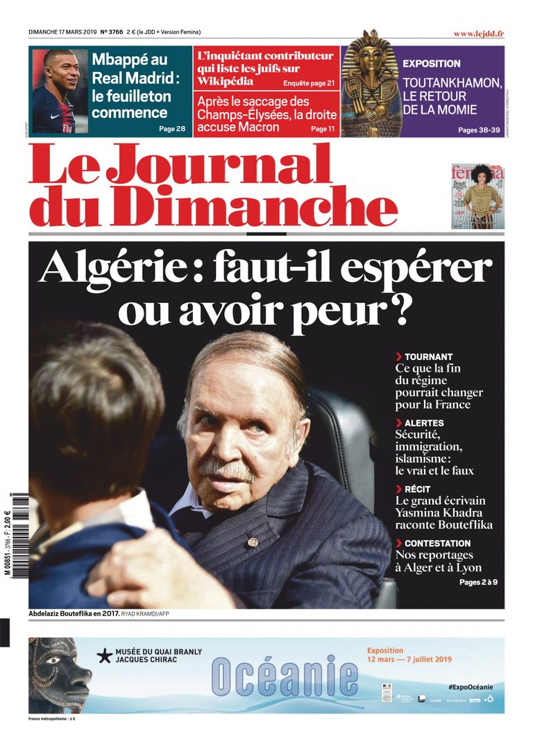 Le Journal Du Dimanche – 17 Mars 2019