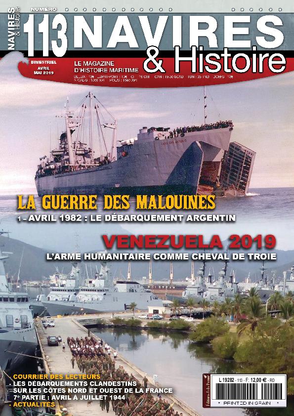 Navires & Histoire – Avril-mai 2019