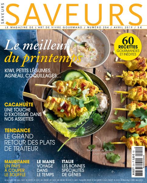 Saveurs France – Avril 2019