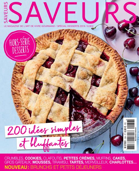 Saveurs France – Spécial Desserts 2019