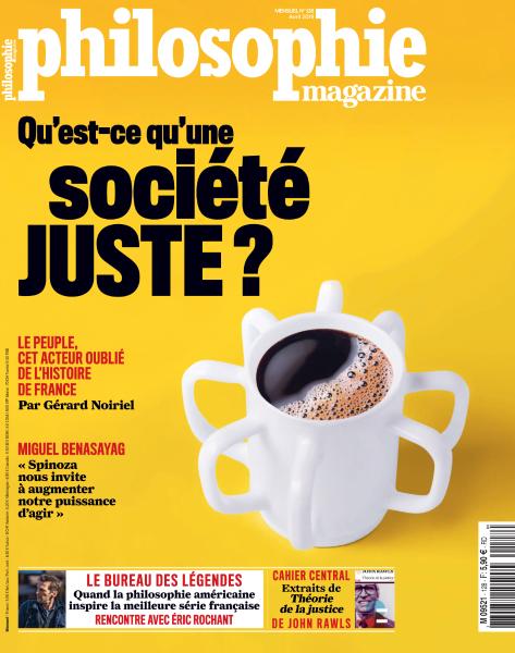 Philosophie Magazine France – Avril 2019
