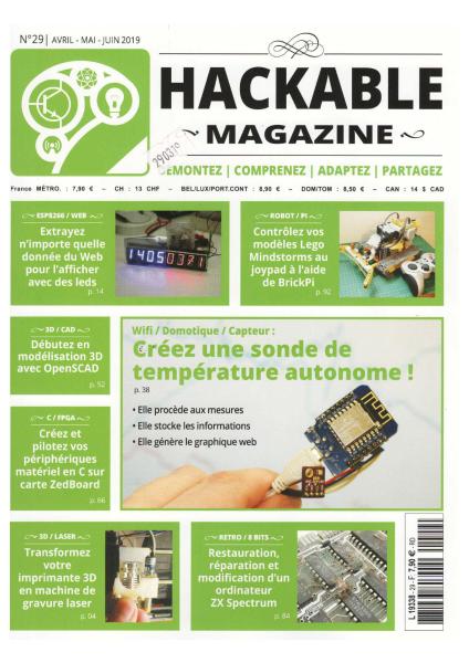Hackable Magazine – Avril-Juin 2019