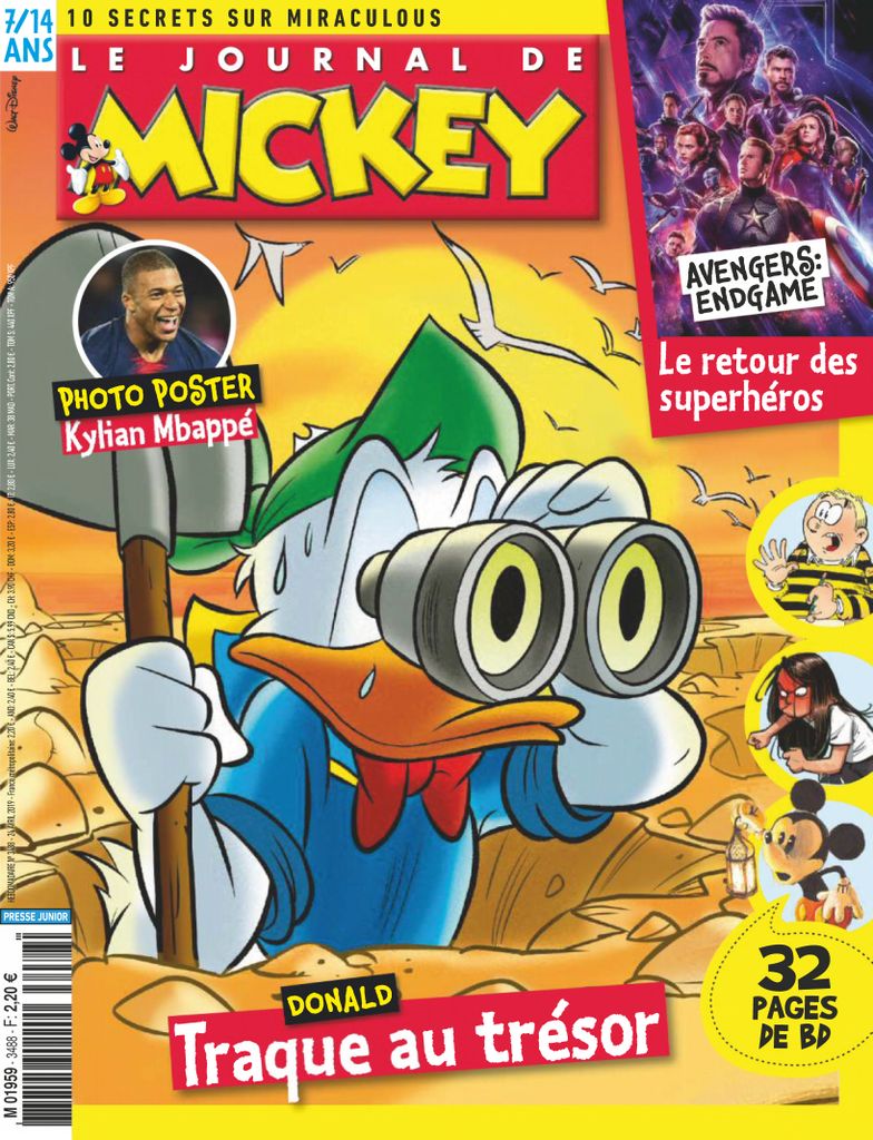 Le Journal De Mickey – 24 Avril 2019