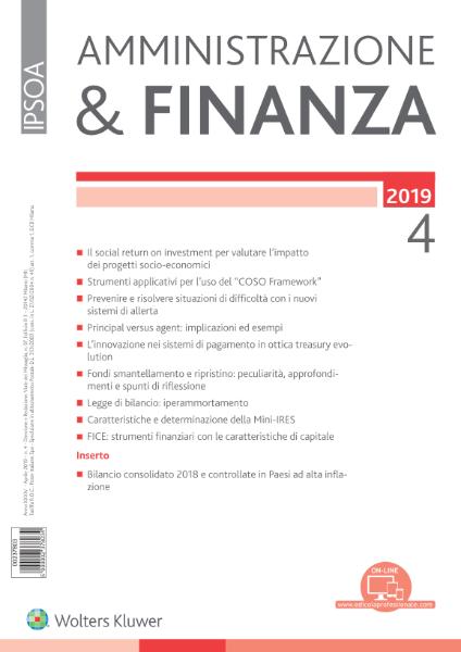 Amministrazione & Finanza – Aprile 2019
