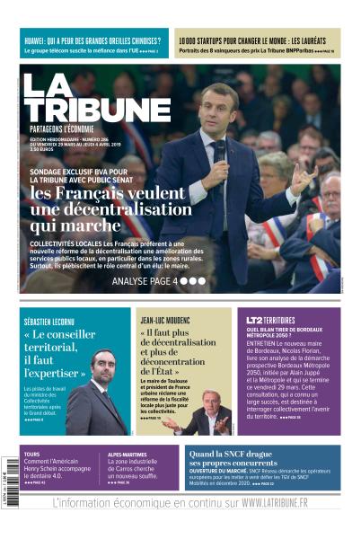 La Tribune – 29 Mars 2019