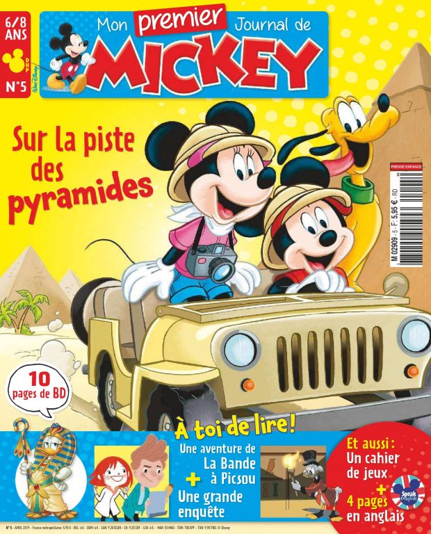 Mon Premier Journal De Mickey – Avril 2019