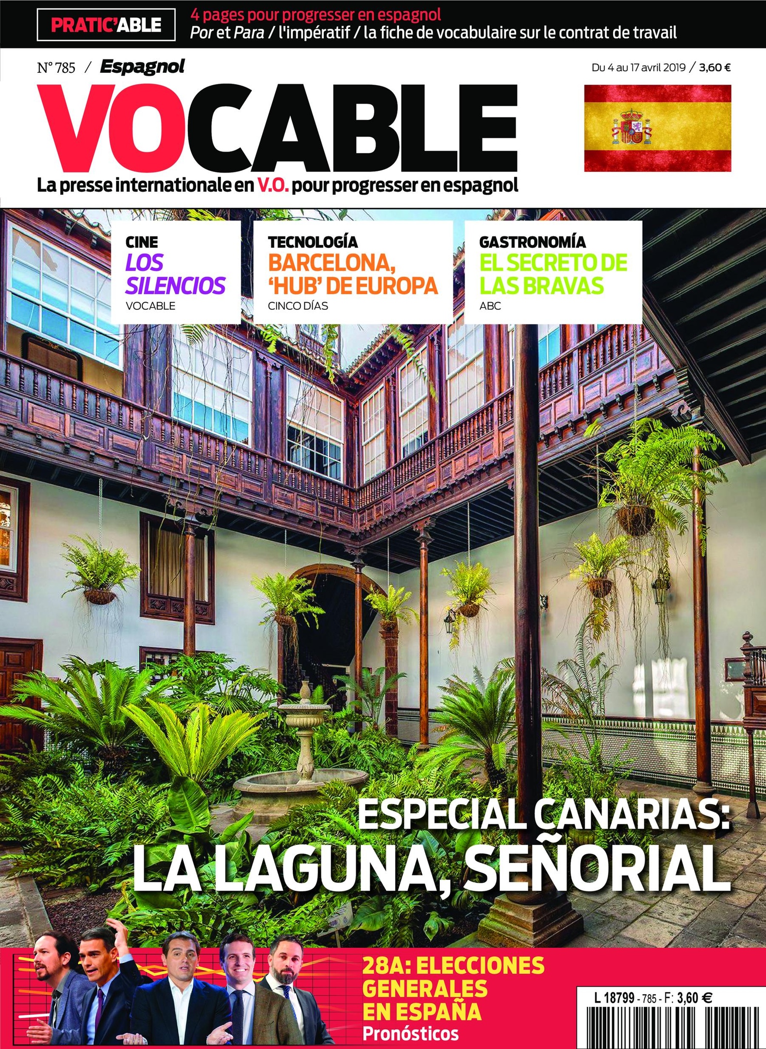 Vocable Espagnol – 04 Avril 2019