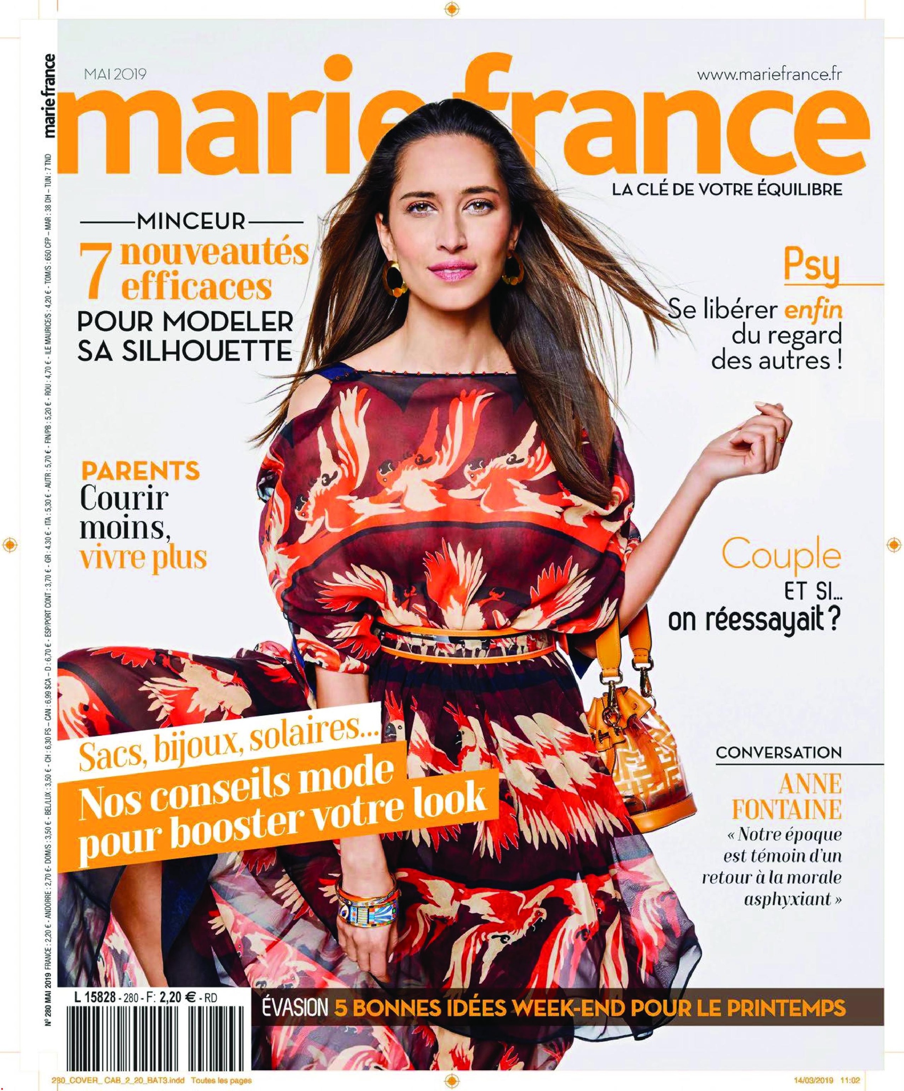 Marie France – Avril 2019
