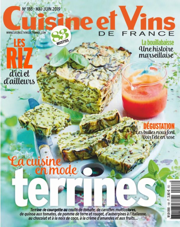 Cuisine Et Vins De France – Mai 2019