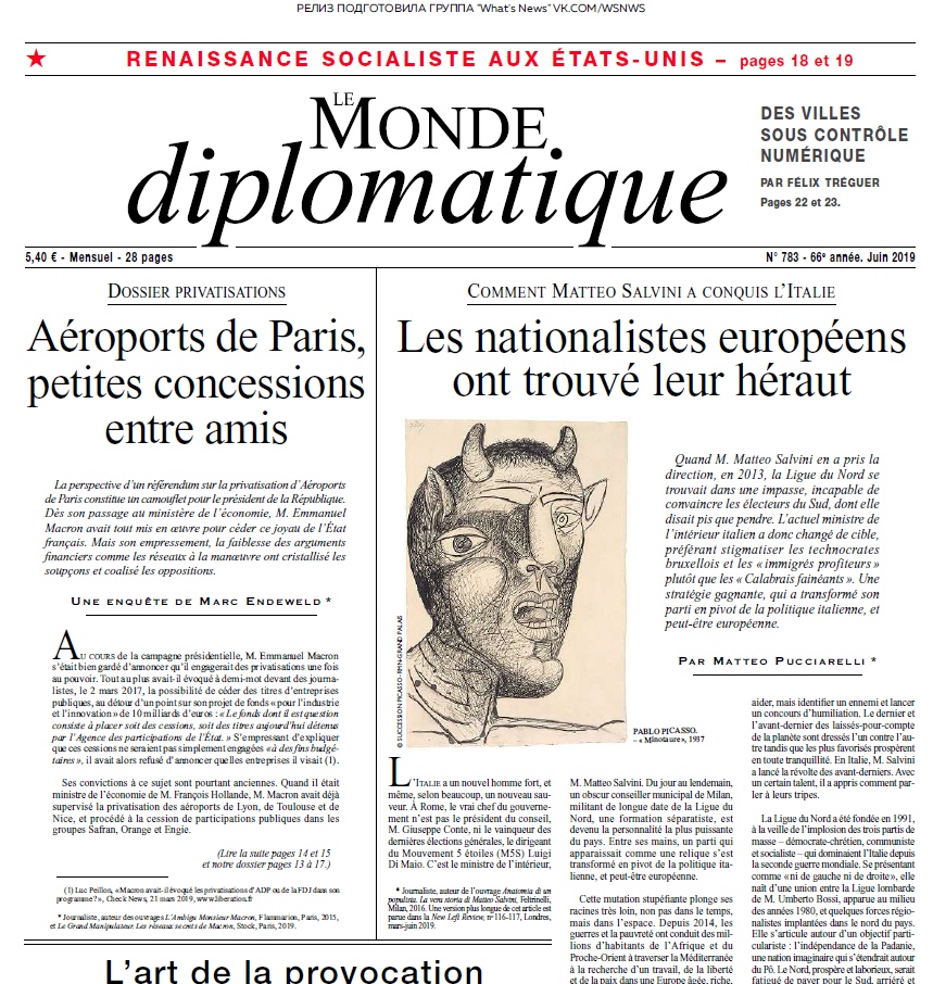 Le Monde Diplomatique – 06.2019