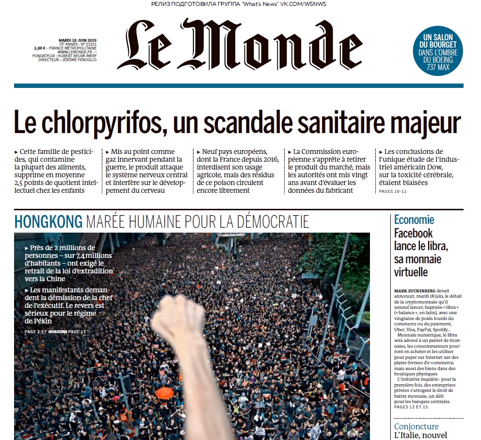 Le Monde – 18.06.2019