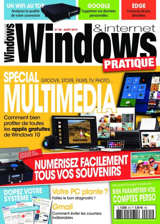 Windows & Internet Pratique – Août 2019