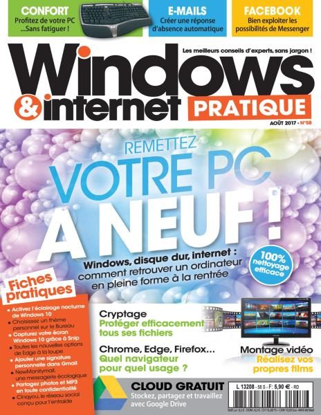 Windows &amp; Internet Pratique – Août 2017