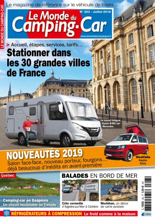 Le Monde Du Camping-Car – Juillet 2018