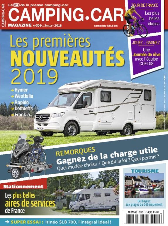 Camping-Car Magazine – Juillet 2018