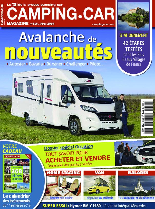 Camping-Car Magazine – Mars 2019