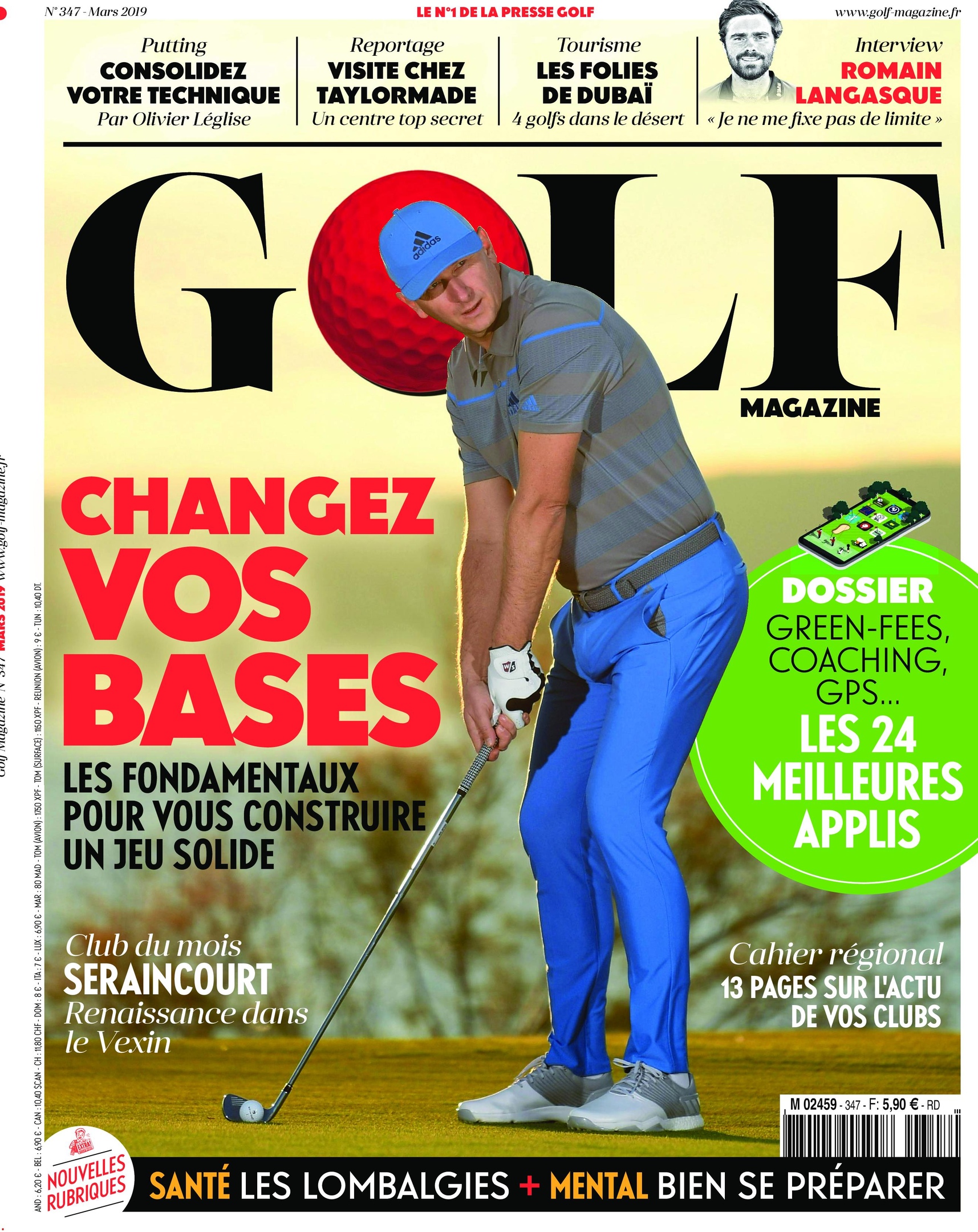 Golf Magazine France – Février 2019